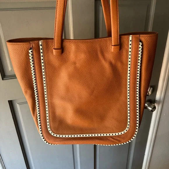 Kate Spade Brown Leather Tote Bag - Picture 2 of 4